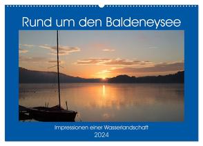Rund um den Baldeneysee (Wandkalender 2024 DIN A2 quer), CALVENDO Monatskalender von Hitzbleck,  Rolf