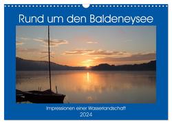 Rund um den Baldeneysee (Wandkalender 2024 DIN A3 quer), CALVENDO Monatskalender von Hitzbleck,  Rolf