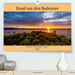 Rund um den Bodensee (Premium, hochwertiger DIN A2 Wandkalender 2023, Kunstdruck in Hochglanz) von Kramer,  Christa