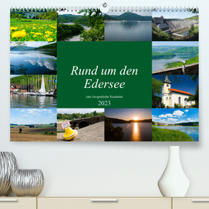 Rund um den Edersee (Premium, hochwertiger DIN A2 Wandkalender 2023, Kunstdruck in Hochglanz) von W. Lambrecht,  Markus