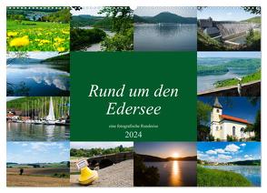 Rund um den Edersee (Wandkalender 2024 DIN A2 quer), CALVENDO Monatskalender von W. Lambrecht,  Markus