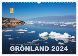 Rund um den Ilulissat Eisfjord – GRÖNLAND 2024 (Wandkalender 2024 DIN A3 quer), CALVENDO Monatskalender von Koch,  Lucyna