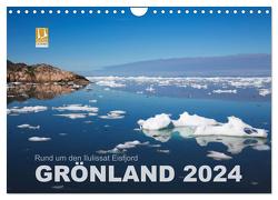 Rund um den Ilulissat Eisfjord – GRÖNLAND 2024 (Wandkalender 2024 DIN A4 quer), CALVENDO Monatskalender von Koch,  Lucyna