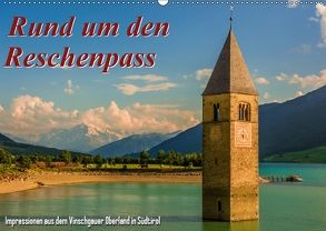 Rund um den Reschenpass / CH-Version (Wandkalender 2018 DIN A2 quer) von Wenk,  Marcel