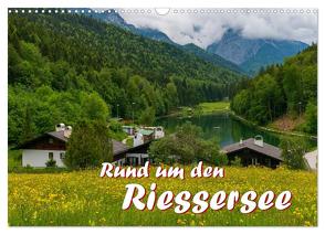 Rund um den Riessersee (Wandkalender 2024 DIN A3 quer), CALVENDO Monatskalender von Wilczek,  Dieter