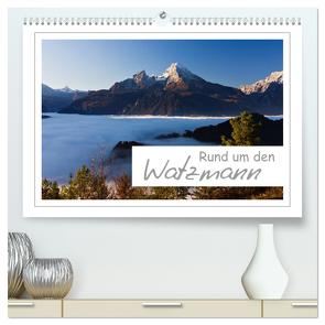Rund um den Watzmann (hochwertiger Premium Wandkalender 2024 DIN A2 quer), Kunstdruck in Hochglanz von Vonzin,  Andreas