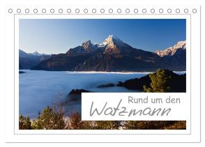 Rund um den Watzmann (Tischkalender 2024 DIN A5 quer), CALVENDO Monatskalender von Vonzin,  Andreas