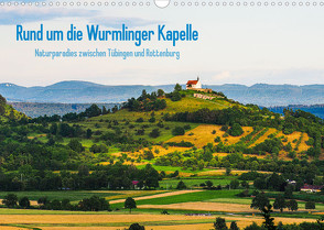 Rund um die Wurmlinger Kapelle (Wandkalender 2023 DIN A3 quer) von Maas,  Christoph