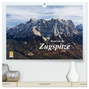 Rund um die Zugspitze (hochwertiger Premium Wandkalender 2024 DIN A2 quer), Kunstdruck in Hochglanz von Vonzin,  Andreas