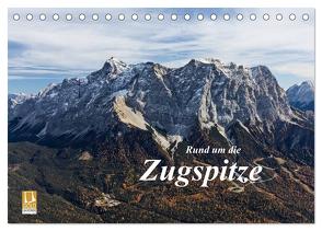 Rund um die Zugspitze (Tischkalender 2024 DIN A5 quer), CALVENDO Monatskalender von Vonzin,  Andreas