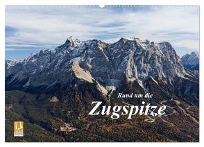 Rund um die Zugspitze (Wandkalender 2024 DIN A2 quer), CALVENDO Monatskalender von Vonzin,  Andreas