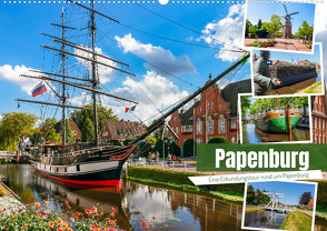 Rund um Papenburg (Wandkalender 2024 DIN A2 quer), CALVENDO Monatskalender von Dreegmeyer,  Andrea