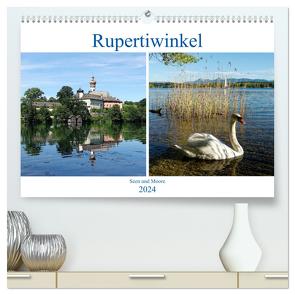 Rupertiwinkel – Seen und Moore (hochwertiger Premium Wandkalender 2024 DIN A2 quer), Kunstdruck in Hochglanz von Balan,  Peter