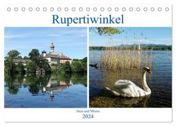 Rupertiwinkel – Seen und Moore (Tischkalender 2024 DIN A5 quer), CALVENDO Monatskalender von Balan,  Peter