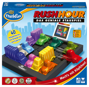 ThinkFun – 76301 – Rush Hour das bekannte Logikspiel von Thinkfun für Jungen und Mädchen ab 8 Jahren von Yoshigahara,  Nob
