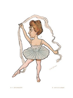 Russian Ballet – Wassiliewa, A. von Bokelberg,  Werner