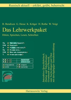 Russisch aktuell / Das Lehrwerk-Komplettpaket (Version 11.0) von Bendixen,  Bernd, Hesse,  Galina, Krüger,  Kersten, Rothe,  Horst, Voigt,  Wolfgang