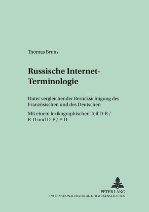 Russische Internet-Terminologie von Bruns,  Thomas