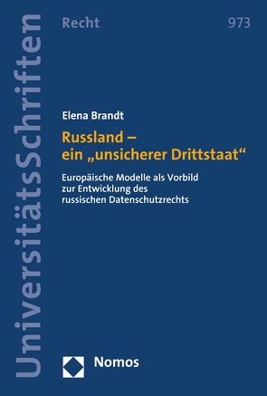 Russland – ein „unsicherer Drittstaat“? von Brandt,  Elena