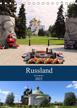 Russland – Terminplaner (Tischkalender 2023 DIN A5 hoch) von Graupner,  Denise