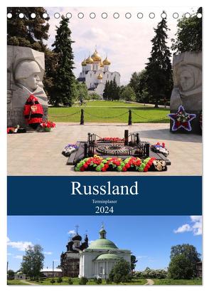 Russland – Terminplaner (Tischkalender 2024 DIN A5 hoch), CALVENDO Monatskalender von Graupner,  Denise