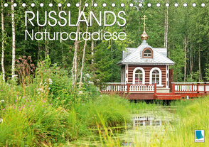 Russlands Naturparadiese (Tischkalender 2021 DIN A5 quer) von CALVENDO