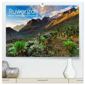 Ruwenzori – Afrikas mystisches Hochgebirge (hochwertiger Premium Wandkalender 2024 DIN A2 quer), Kunstdruck in Hochglanz von Zwick,  Martin