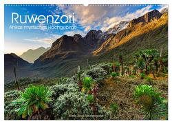 Ruwenzori – Afrikas mystisches Hochgebirge (Wandkalender 2024 DIN A2 quer), CALVENDO Monatskalender von Zwick,  Martin