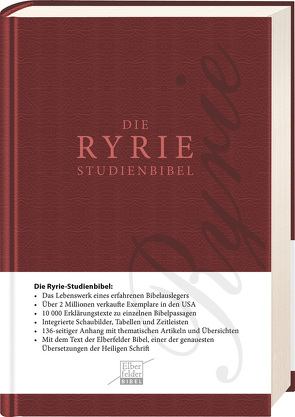 Ryrie-Studienbibel – ital. Kunstleder von Ryrie,  Charles C.