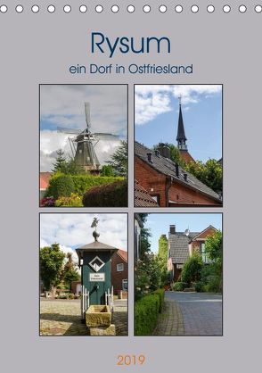 Rysum, ein Dorf in Ostfriesland (Tischkalender 2019 DIN A5 hoch) von Poetsch,  Rolf