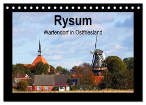Rysum – Warfendorf in Ostfriesland (Tischkalender 2024 DIN A5 quer), CALVENDO Monatskalender von Poetsch,  Rolf