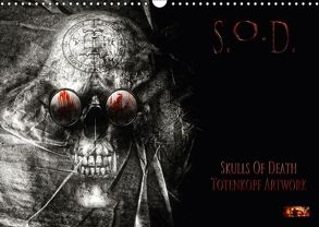 S.O.D. – Skulls Of Death Vol. II – Totenkopf Artworks (Wandkalender 2018 DIN A3 quer) von Heyer (MtP Art),  Mario