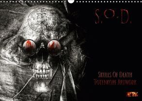 S.O.D. – Skulls Of Death Vol. II – Totenkopf Artworks (Wandkalender 2019 DIN A3 quer) von Heyer (MtP Art),  Mario