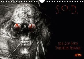 S.O.D. – Skulls Of Death Vol. II – Totenkopf Artworks (Wandkalender 2019 DIN A4 quer) von Heyer (MtP Art),  Mario