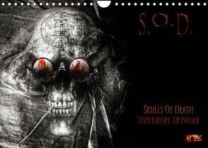 S.O.D. – Skulls Of Death Vol. II – Totenkopf Artworks (Wandkalender 2023 DIN A4 quer) von Heyer (MtP Art),  Mario