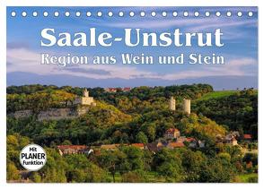 Saale-Unstrut – Region aus Wein und Stein (Tischkalender 2024 DIN A5 quer), CALVENDO Monatskalender von LianeM,  LianeM