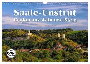 Saale-Unstrut – Region aus Wein und Stein (Wandkalender 2024 DIN A3 quer), CALVENDO Monatskalender von LianeM,  LianeM