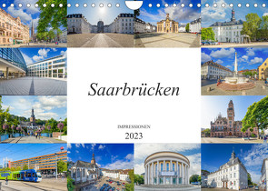 Saarbrücken Impressionen (Wandkalender 2023 DIN A4 quer) von Meutzner,  Dirk