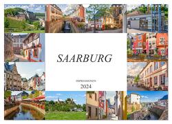 Saarburg Impressionen (Wandkalender 2024 DIN A3 quer), CALVENDO Monatskalender von Meutzner,  Dirk