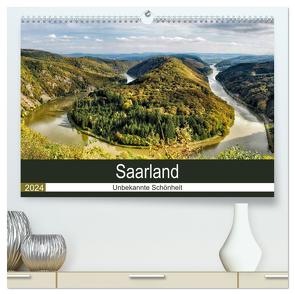Saarland – unbekannte Schönheit (hochwertiger Premium Wandkalender 2024 DIN A2 quer), Kunstdruck in Hochglanz von Becker,  Thomas