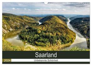 Saarland – unbekannte Schönheit (Wandkalender 2024 DIN A3 quer), CALVENDO Monatskalender von Becker,  Thomas