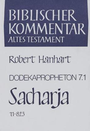 Sacharja (1,1-8,23) von Hanhart,  Robert