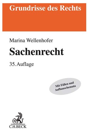 Sachenrecht von Wellenhofer,  Marina, Wolf,  Manfred