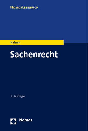 Sachenrecht von Kainer,  Friedemann