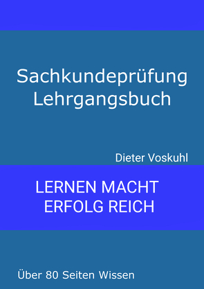 Sachkundeprüfung Lehrgangsbuch von Voskuhl,  Dieter