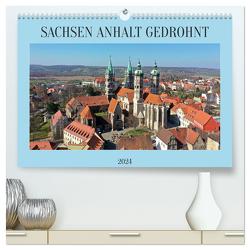 SACHSEN ANHALT GEDROHNT 2024 (hochwertiger Premium Wandkalender 2024 DIN A2 quer), Kunstdruck in Hochglanz von Schellhorn,  Steffen