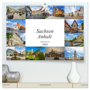 Sachsen Anhalt Impressionen (hochwertiger Premium Wandkalender 2024 DIN A2 quer), Kunstdruck in Hochglanz von Meutzner,  Dirk