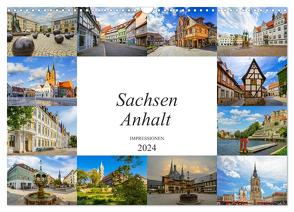 Sachsen Anhalt Impressionen (Wandkalender 2024 DIN A3 quer), CALVENDO Monatskalender von Meutzner,  Dirk