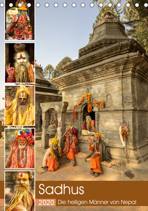Sadhus – Die heiligen Männer von Nepal (Tischkalender 2020 DIN A5 hoch) von Wenske,  Steffen