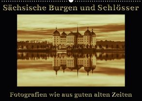 Sächsische Burgen und Schlösser (Wandkalender 2018 DIN A2 quer) von Kirsch,  Gunter